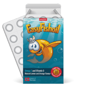EasyFishoil بنكهة الليمون والبرتقال